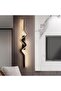 مصباح حائط داخلي بتصميم شريطي LED بسيط بطول 80 سم بإضاءة دافئة بدرجة 3000 كلفن، مصباح حائط لغرفة الن