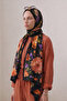 Women's Hijab Shawl Soft Patterned Cotton Shawl - 2