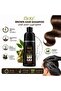 Brown Hair Color Shampoo with Natural Ingredients, 5-Minute Coverage, 400ml - 4