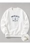 Unisex Monaco Club Printed Oversize Crew Neck Sweatshirt - 4