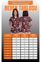 Women's V-Neck Bat Sleeve Heart Patterned Lycra Linda Fabric Nurse Doctor Scrubs Uniform Single Top - 8