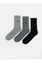 Quality Pieces from Çelebi Store Embroidered Men's Socks 3-Pack - 2