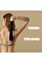 Lotion Applicator for Back, Foldable Self-Tanning Back Applicator, Long Handle Back Brush for Tan Control Without - 4