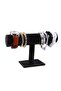 Multi-Purpose Jewelry Bracelet Watch and Bracelet Stand Black Organizer - 2