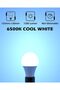 مصباح LED لولبي E27 - ابيض بارد واصفر 6500 كلفن، غير قابل للتعتيم (1، 15 واط - اصفر) - 4