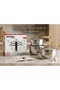 Royal 6 Piece Steel Cookware Set 28 30 32 cm – 3 Pots + 3 Lids, Large Size Kitchen Set