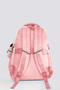 Korean Style Multi-Compartment School Bag Backpack with Teddy Bear Accessories for Elementary School Middle School High School - 6