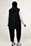 67057 Plus Size Vest-Pants Nora Set - Black - 6