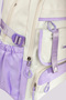 Korean Style Multi-Compartment School Bag Backpack with Teddy Bear Accessories for Elementary School Middle School High School - 5