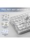 لوحة مفاتيح ميكانيكال لاسلكية للالعاب X98 QMK/VIA مع مقبض ثلاثي الاوضاع بلوتوث 5.0 / USB-C / 2.4 جيج - 5