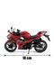 Hobbiez Licensed Kawasaki Ninja Model Diecast 1/12 Scale Metal Motorcycle Vehicle - 2
