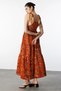 Rochie maxi fluidă cu imprimeu - 4