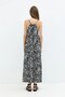 Rochie maxi fluidă cu imprimeu - 3