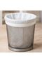 Felixo 10 Gallon Garbage Bags, 30 Bags, 54 × 60 cm, HDPE OXO-BIO Degradable Trash Bags for Kitchen, Bathroom, Home & Office Waste Bins. White
