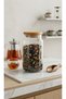 900 ml Bamboo Vacuum Lid Glass Food Jar – Premium Design, Airtight Storage, and Modern Kitchen Organization
