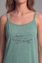 Vienetta Women's Cotton Blend Home-Beach Dress Mint - 3