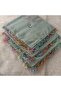 Handmade Needlework Writing, Scarf, Yemeni, Mevlit Cover, Head Cover, 4 Sides Embroidered, 100% Cotton, 100*100cm - 7