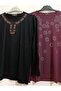 Pack of 2, Full Summer Wear, Long Sleeves, Viscose, Anti-Sweat, Blouse - 4