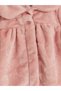 Lcw Baby Bebe Yaka Baby Girl Plush Cardigan - 3