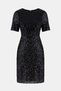 Rochie mini cu paiete - 5