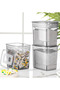 Mega Size Advantageous Strip Tablet and Powder Detergent Storage Box 5.5 Liters Anthracite - 5