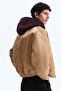 Padded nylon bomber jacket - 3