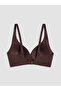 Underwireless half-filled triangle bra - 2