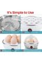 Electric Egg Cooker 350W, 7 Egg Capacity Automatic Egg Boiler & Steamer with Auto Shut-Off, Rapid Egg Cooker for Soft, Medium & Hard Boiled Eggs, White - 4