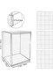 Baborech Pastry Display Case, Large Bakery and Cookie Display Stand for Kitchen Counter, 4 Tier Clear Bread Storage - 2