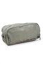 Large Size Crinkle 3 Zipper Pen Holder Mobile Phone Makeup Handbag School Bag Wallet Beige 1415K - 4