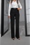 Black Raven Belted Spanish Flare Pants - 2