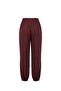 Brown Soho Bomber Jacket Pants Satin Set - 6