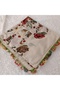 Handmade Needlework Writing, Scarf, Yemeni, Mevlit Cover, Head Cover, 4 Sides Embroidered, 100% Cotton, 100*100cm - 5