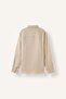 100% Linen Regular Fit Long Sleeve Single Pocket Shirt I7992Ax26Sm - 2