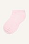 5 Pack Cotton Booties Socks for Girls I2962A8Ns - 2