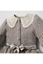 Milen Collar Lace Detailed Balloon Sleeve Blouse and Shorts Two-Piece Baby Girl Set - 4