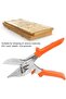 Joyz Multi-Angle Metric Cutting Tool Adjustable 45-135 Degree Angle Locking Pliers with Safety Lock Precision Manual Tool - 5