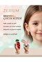 Non-Perforated Compression Girl's Earrings Cute Rabbit and Carrot Model