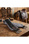 Plush Elastic Synthetic Comfortable Horse Saddle Column Protector Girth (85-100-115cm) - 2