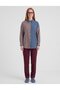 Plaid Pattern Tunic Indigo - 2
