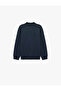 Cotton Hooded Long Sleeve Zippered School Jacket - 4