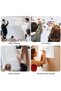 Magnetic Self‑Adhesive Whiteboard Sticker 90x120cm, Dry Erase Board for Wall, Easy to Write & Clean, for Kids Home Office, Comes with Marker, Magnetic Eraser and Magnets - 5