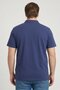Men Regular Fit Brand Logo Short Sleeve Polo Shirt, Navy - 4