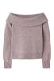 Strickpullover Schulterfreies - 2