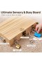 ليهو كاسل مجموعة ادوات للاطفال الصغار | Pretend Play Busy Board,STEM Learning Developmental Construc - 3
