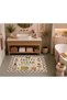 Eta Written and Thematic Modern Woven Base Decorative Carpet Eta4158 - 2