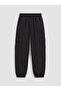 Lcw Kids Black Girls' Gabardine Cargo Pants