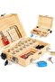 ليهو كاسل مجموعة ادوات للاطفال الصغار | Pretend Play Busy Board,STEM Learning Developmental Construc