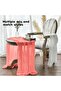 Artoide Mod Red Gauze Fabric Table Runner Boho Style Wedding Party Table Runner 76.2X304.8Cm Seasonal Decor - 4