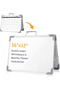 Dry Erase Board 16x12 Double Sided Magnetic Small Whiteboard with Stand | Portable, Foldable, With Stand, Magnetic, Desk Top White Board for School Classroom Homeschooling Office Home Teacher Student - 2